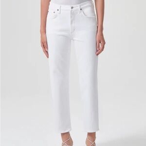 AGOLDE KYE MID RISE STRAIGHT CROP 25